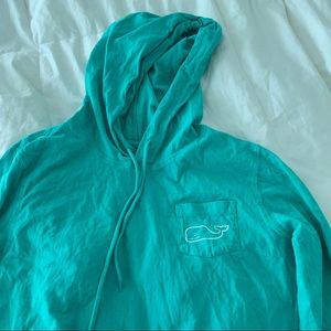 Teal vineyard vines longsleeve shirt.